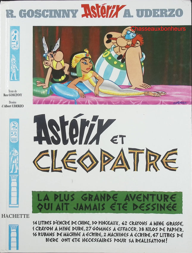 Astérix – Tome 6 : Astérix et Cléopâtre – Goscinny & Uderzo – BD culte, humour gaulois et aventure en Égypte - Livre BD