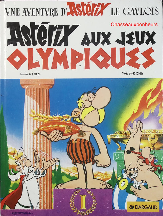 Astérix – Tome 12 : Astérix aux Jeux Olympiques – Goscinny & Uderzo – BD culte humour et aventure - Livre BD