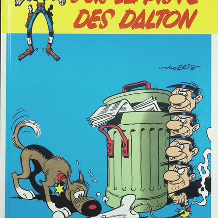 Lucky Luke – Tome 17 : Sur la piste des Dalton – Morris & Goscinny – BD western culte, humour et aventures - Livre BD