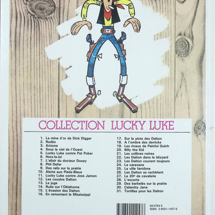 Lucky Luke – Tome 17 : Sur la piste des Dalton – Morris & Goscinny – BD western culte, humour et aventures - Livre BD