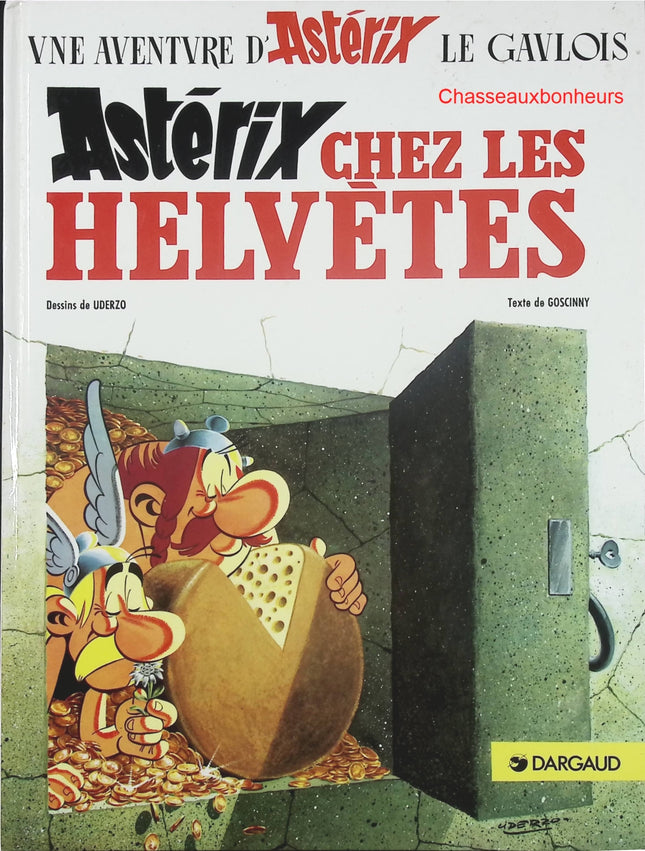 Astérix chez les Helvètes – Goscinny & Uderzo – BD culte, aventure gauloise et humour romain - Livre BD