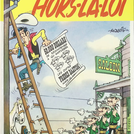 Lucky Luke – Tome 6 : Hors-la-loi – Morris & Goscinny – BD western humour et aventure culte - Livre BD
