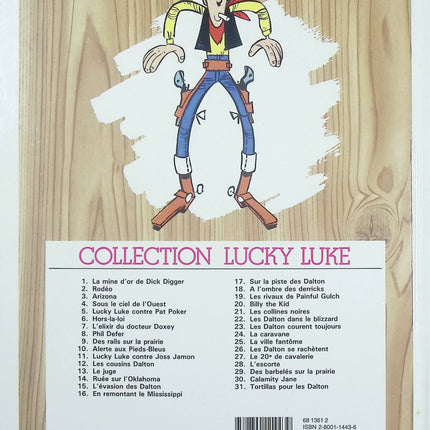 Lucky Luke – Tome 3 : Arizona – Morris & Goscinny – BD western culte, humour et aventure du Far West - Livre BD