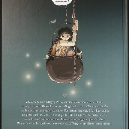 Les Sortilèges de Zora – Tome 1 : Une sorcière au collège – Peignen & Delrieu – BD jeunesse magie et humour - Livre BD