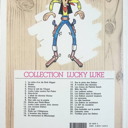 Lucky Luke – Tome 9 : Des rails sur la prairie – Morris & Goscinny – BD western humour et aventure - Livre BD