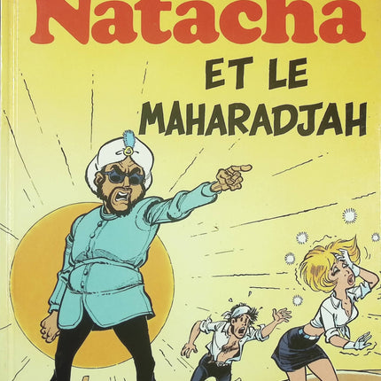 Natacha – Tome 2 : Natacha et le Maharadjah – Walthéry & Gos – BD aventure, humour et espionnage - Livre BD