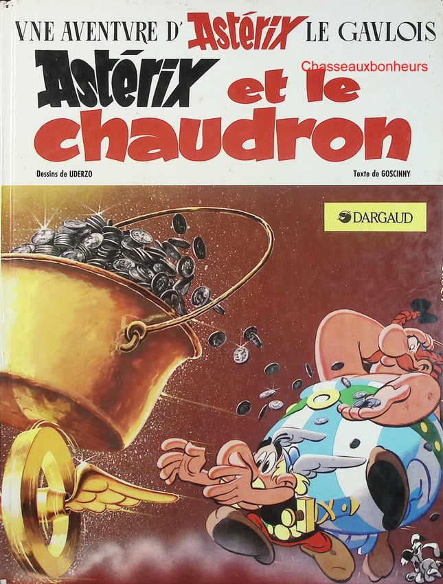 Astérix – Astérix et le Chaudron – Goscinny & Uderzo – BD culte, humour gaulois et aventure - Livre BD