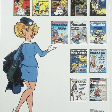 Natacha – Tome 2 : Natacha et le Maharadjah – Walthéry & Gos – BD aventure, humour et espionnage - Livre BD