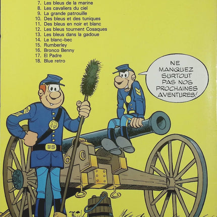 Les Tuniques bleues Tome 6 – La Prison de Robertsonville – Cauvin & Lambil – BD guerre de Sécession - Livre BD