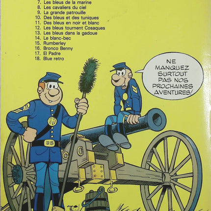 Les Tuniques bleues Tome 17 – El Padre – Cauvin & Lambil – BD humour guerre de Sécession - Livre BD