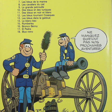 Les Tuniques bleues Tome 14 – Le Blanc-bec – Cauvin & Lambil – BD humour guerre de Sécession - Livre BD