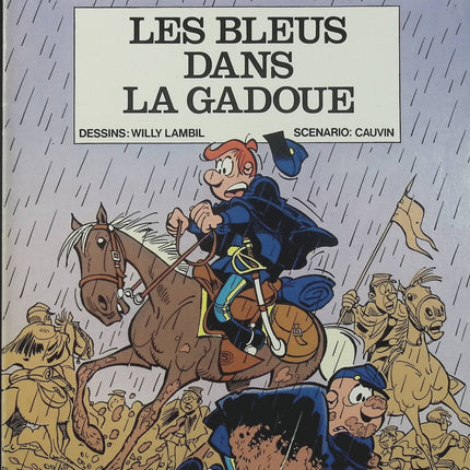 Les Tuniques bleues Tome 13 – Les Bleus dans la gadoue – Cauvin & Lambil – BD humour Guerre de Sécession - Livre BD