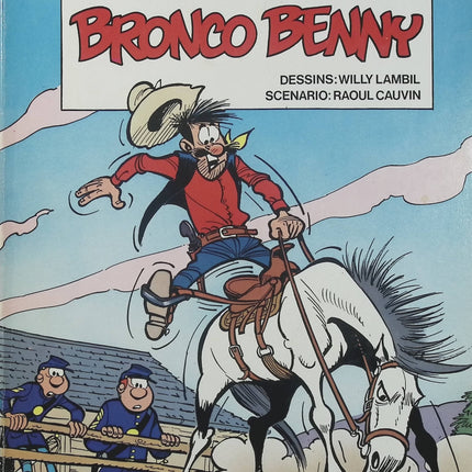 Les Tuniques bleues Tome 16 – Bronco Benny – Cauvin & Lambil – BD humour Guerre de Sécession - Livre BD