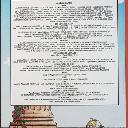 Alix Tome 11 – Le Prince du Nil – Jacques Martin – BD historique, Égypte antique, aventure et Antiquité - Livre BD