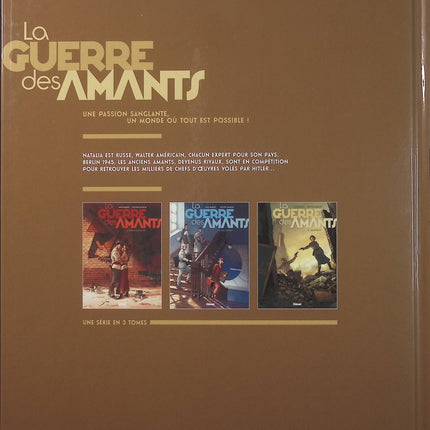 La Guerre des Amants Tome 3 – Jaune Berlin – Jack Manini, Olivier Mangin – BD historique, romance et aventure - Livre BD