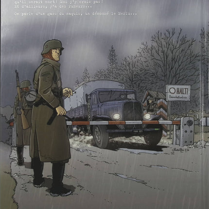 Le Merlu Tome 2 – Les Routes du sang – Thierry Dubois et Jérôme Phalippou – BD historique sur la débâcle de 1940 et la Seconde Guerre mondiale - Livre BD