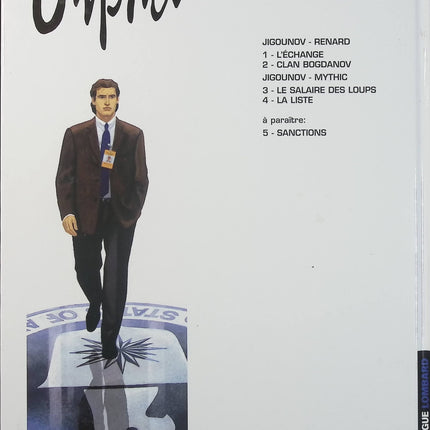 Alpha Tome 2 Clan Bogdanov – Y. Jigounov, P. Renard – BD espionnage, agents secrets, action et thriller militaire - Livre BD