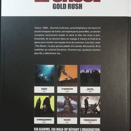 Le Casse Tome 5 – Gold Rush – Blengino et Sarchione | Bande dessinée d’aventure, western et braquage - Livre BD