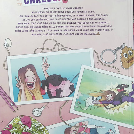 Emma CakeCup Tome 1 Le Sosie maléfique – Emma – BD jeunesse humoristique, aventure et mystère inspirée de la youtubeuse - Livre BD