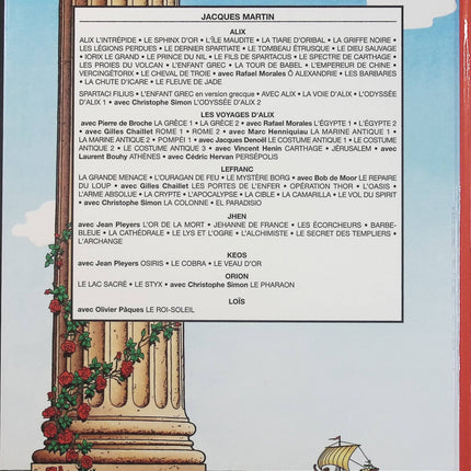 Alix Tome 23 – Le Fleuve de Jade – Jacques Martin, Rafael Moralès – BD historique, Chine antique, aventure et voyage - Livre BD
