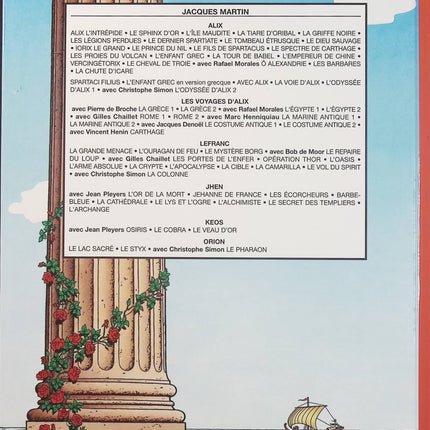 Alix Tome 22 – La Chute d’Icare – Jacques Martin, Rafael Moralès – BD historique, Antiquité, mythologie et aventure - Livre BD
