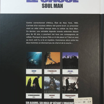 Le Casse Tome 3 – Soul Man – David Chauvel | Bande dessinée policière, braquage et thriller - Livre BD