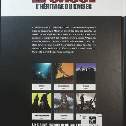 Le Casse Tome 6 – L’Héritage du Kaiser – Herik Hanna | BD d’aventure, thriller historique et conspiration - Livre BD