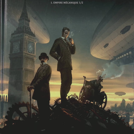 Moriarty Tome 1 – Empire Mécanique 1/2 – Fred Duval, Jean-Pierre Pécau, Stevan Subic et Scarlett – BD policière, steampunk, enquête et aventure - Livre BD