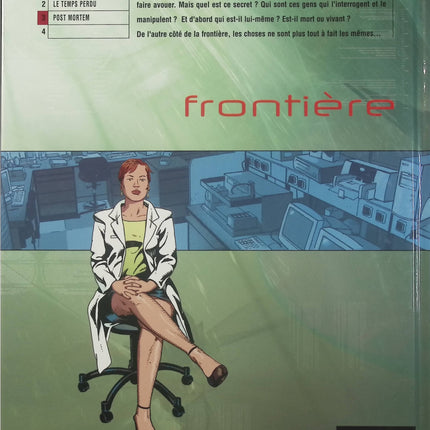 Frontière Tome 3 – Post Mortem – Rodolphe et Bertrand Marchal – BD science-fiction, espace, mystère, aventure et exploration - Livre BD