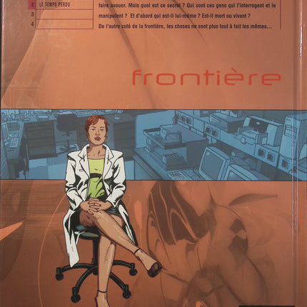 Frontière Tome 2 – Le Temps Perdu – Rodolphe, Bertrand Marchal et Scarlett Smulkowski – BD science-fiction, espace, mystère et aventure - Livre BD
