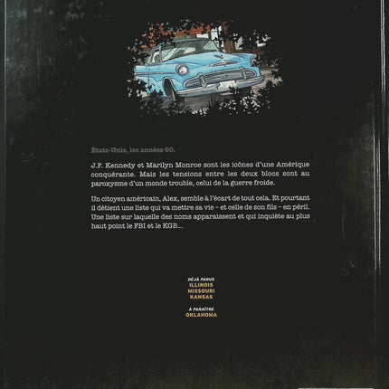 La Liste 66 Tome 3 – Kansas – Éric Stalner – BD Route 66, aventure et road trip américain - Livre BD