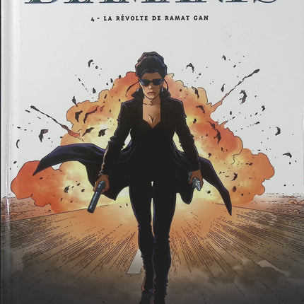 Diamants Tome 4 – La Révolte de Ramat Gan – Agnès Barrat, Jean-Claude Bartoll et Bernard Köllé – BD thriller sur les diamants, les conflits et les enjeux internationaux - Livre BD
