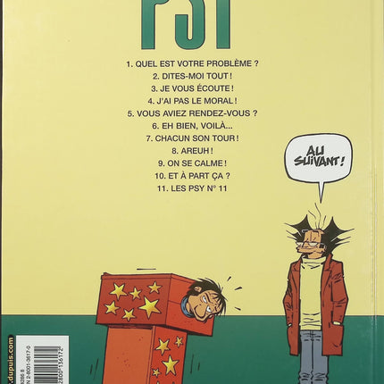 Les Psy Tome 10 Et À Part Ça ? – Bédu et Raoul Cauvin – BD humour sur les psychologues et les patients - Livre BD