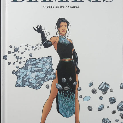 Diamants Tome 3 – L’Étoile du Katanga – Agnès Barrat, Jean-Claude Bartoll et Bernard Köllé – BD thriller sur les diamants, l’Afrique et les enjeux géopolitiques - Livre BD