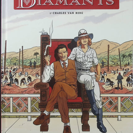 Diamants Tome 1 – Charles Van Berg – Jean-Claude Bartoll, Agnès Bartoll et Bernard Köllé – BD thriller sur le commerce des diamants, les trafics internationaux et la criminalité - Livre BD