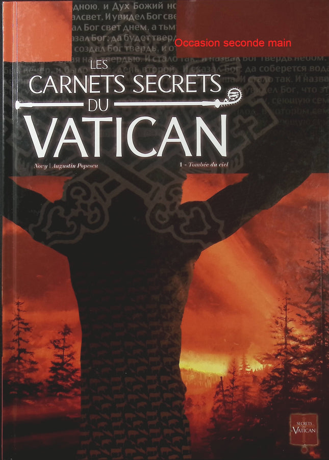 Les Carnets secrets du Vatican Tome 1 – Tombée du ciel – Novy, Augustin Popescu et Élodie Jacquemoire – BD ésotérique, mystères religieux et secrets historiques - Livre BD