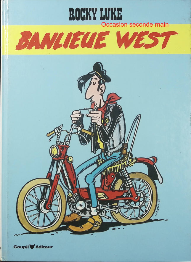 Rocky Luke – Banlieue West – Alph Desneuve – Bande dessinée parodique western et humour décalé - Livre BD