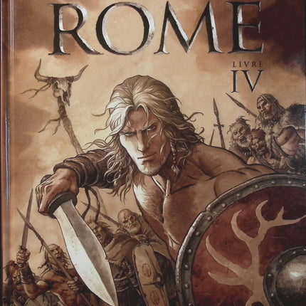 Les Aigles de Rome Tome 4 – Enrico Marini – BD historique Rome antique, Empire romain, légions, guerre et aventure - Livre BD