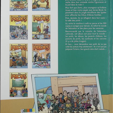 Les Profs Tome 4 – Rentrée des artistes – Pica et Erroc – BD humour lycée et professeurs - Livre BD
