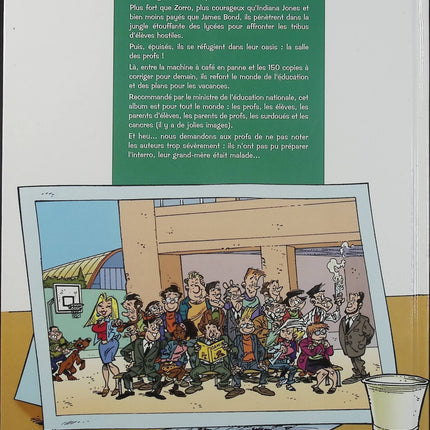Les Profs Tome 1 – Interro surprise – Pica et Erroc – BD humour lycée, professeurs et école - Livre BD