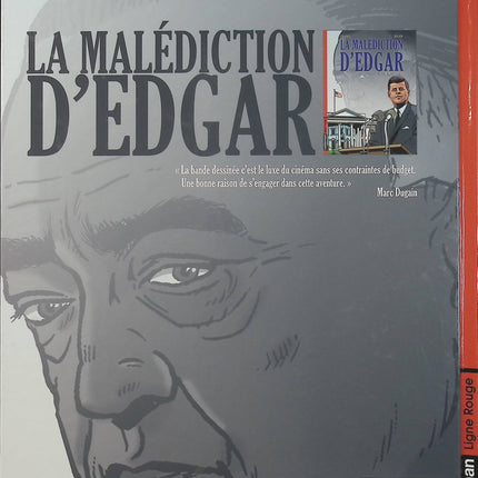 La Malédiction d’Edgar Tome 2 – JFK – Chardez, Dugain, Rodolphe – BD historique, Kennedy, FBI - Livre BD