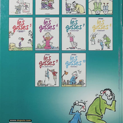 Les Gosses Tome 7 – C’est quand qu’on mange ?! – Carabal – BD humour jeunesse - Livre BD