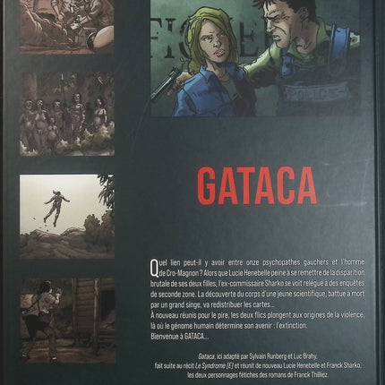 Gataca – Franck Thilliez, Sylvain Runberg, Luc Brahy – BD thriller, enquête policière, science et génétique - Livre BD