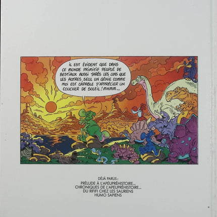Nabuchodinosaure Tome 2 – Chroniques de l’apeupréhistoire – Herlé & Widenlocher – BD humour jeunesse - Livre BD
