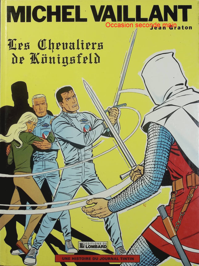 Michel Vaillant Tome 12 – Les Chevaliers de Königsfeld – Jean Graton – BD course automobile - Livre BD