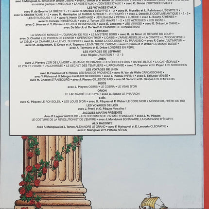 Alix Tome 9 – Le Dieu sauvage – Jacques Martin – BD historique, Antiquité, aventure, mystère et mythologie - Livre BD