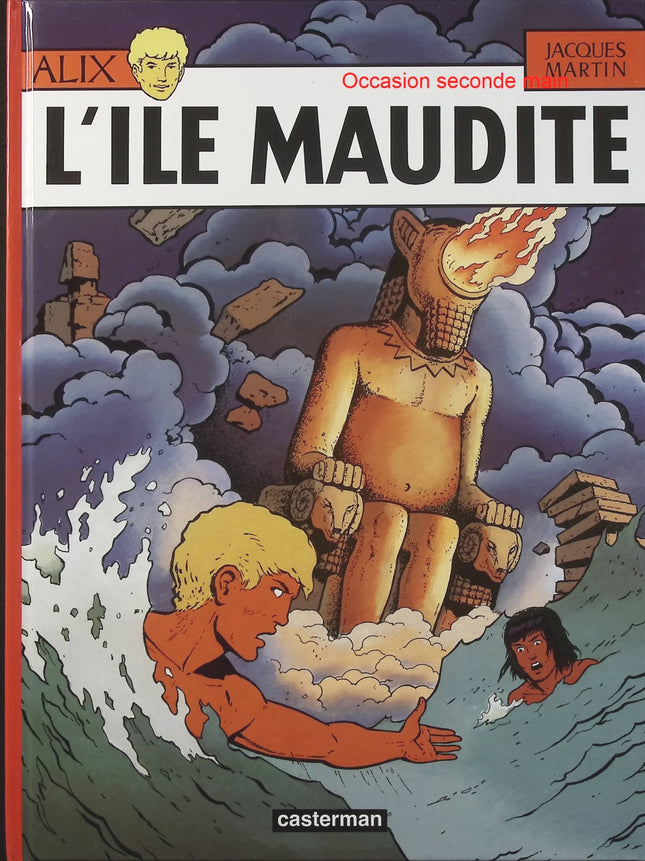 Alix Tome 3 – L’Île maudite – Jacques Martin – BD historique, Antiquité, aventure et mystère - Livre BD