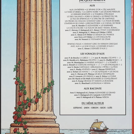 Alix Tome 3 – L’Île maudite – Jacques Martin – BD historique, Antiquité, aventure et mystère - Livre BD