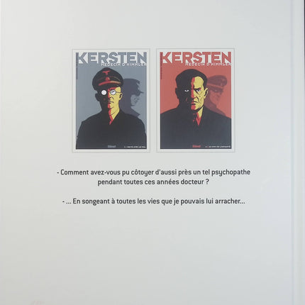Kersten, médecin d’Himmler Tome 2 – Au nom de l’humanité – Patrice Perna, Fabien Bedouel – Bande dessinée historique, Seconde Guerre mondiale et résistance - Livre BD