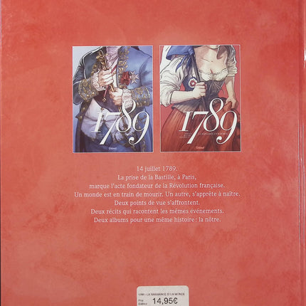 1789 – La naissance d’un monde – Noël Simsolo, Vincenzo Bizzarri, Paolo Martinello – Bande dessinée historique sur la Révolution française - Livre BD